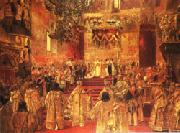 Henri Gervex The Coronation  of Nicholas II oil painting picture wholesale